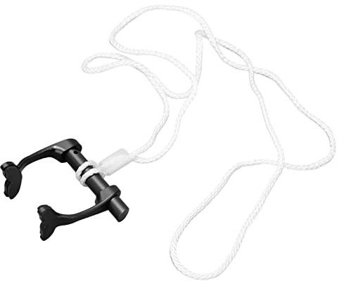 Alomejor Clip per Naso da Nuoto, Tappi per Naso da Apnea con Cinturino Anti-Perso per Addestramento di Emergenza per Principianti