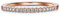 MomentWish Eternity Ring, Moissanit Diamant Ring Silber Damen Rosegold, Ring Damen Herren Verlobung Hochzeit Ehering Verlobungsring Ewigkeitsringe Größe52