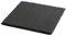 Acan Tradineur - Plato de Pizarra Cuadrado, Bandeja para hosteleria, Servicio y degustación, Canto rústico, Tabla de Piedra Natural para Servir Aperitivos - 20 x 20 cm