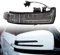 GSRECY Blinkleuchte Aussenspiegel Spiegelblinker Kompatibel mit Mercedes A B C CLA GLA GLK Klasse W204 W212 W221 W176 W246 X204 W218 LED Seitenspiegel Gelbes Marker Licht (Rechte Seite)