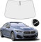 Beurseaf Parasol Coche Delantero,Protección Solar Coche,Protección UV Coche,2025 Parasol Reflectante Plegable con Protección UV para Parabrisas de Coche (L)