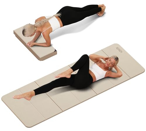 IDIDI Foldable Yoga Mat Thick 0.32(8mm)