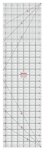 Liquidraw® Patchwork Quilting Ruler, Acrylic Imperial Template Transparent (6 x 24 / 6 x 18 / 6 x 12) (6 x 24)