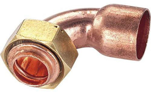 RACOR CURVO 2 PIEZAS SOLDAR 2 A Gcu (5, 3/4 x 22 mm)