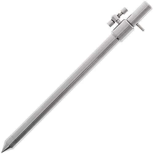 G8DS® Bank Stick Stainless Steel Small 20-35cm Edelstahl Rutenständer Angeln Karpfen Hecht Wels Schleie Zander