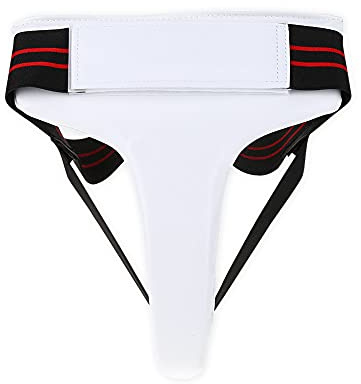 Women Groin Guard,ANGGREK Women Taekwondo Groin Guard Boxing Karate Jockstrap Crotch Protector(M)