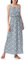 Only Femme Onlwinner Sl Maxi Dress Noos Wvn Robe, Night Sky/Aop : Flower Floor, 38 EU