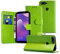 Compatible with Apple iPhone 6 / 6S Case PU Leather Wallet Cover with Card Slots [Shockproof] [Magnetic Closing] Flip Wallet Cover Case Compatible with Apple iPhone 6 [Green]