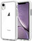 MAXIMUM RANGE E-SELLERS Case for iPhone XR 6.1-Inch, Non-Yellowing Shockproof Phone Bumper Cover, Anti-Scratch Clear Back (Clear)