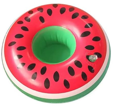 Inflatable Watermelon Floats Hot tub Bath Pool Drinks Holder