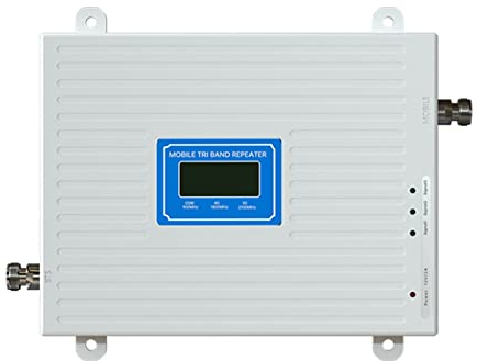 Gullermo 2G 3G 4G LTE Amplificatore gsm WCDMA UMTS LTE Ripetitore Cellulare 900/2100/2600Mhz Amplificatore Spina Europea