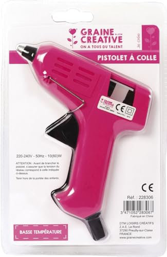 GRAINE CREATIVE Pistolet à Colle Basse Temperature Petit Modèle