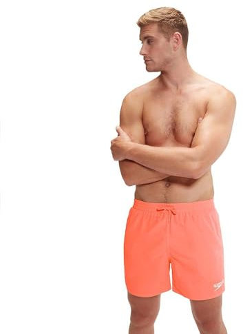 Speedo Herren-Badehose, 40,6 cm, schnell trocknend, Bequeme Passform, klassischer Stil, Kordelzug an der Taille