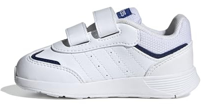 adidas Unisex Baby TENSAUR Switch Shoes Infants, FTWR White/Team Royal Blue/Dark Blue, 5.5 UK Child