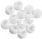 DECHOUS Roller Blind Beads Chain Stops 12pcs Crimp Stop Connectors for Roller Blind Mechanism Chain Stoppers and Safety Clips for Vertical and Roman Blinds