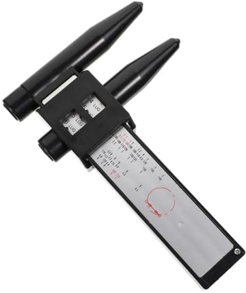 BELLIFFY Messgerät Für Radnabenteilung Schieblehre Lineal Für Autos Messschieber Felgenlehre Und Metrische Einfache Bedienung