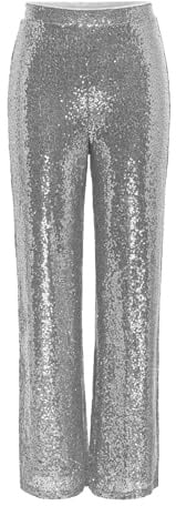 ONLY Damen Onlbecca Sequins Pant WVN