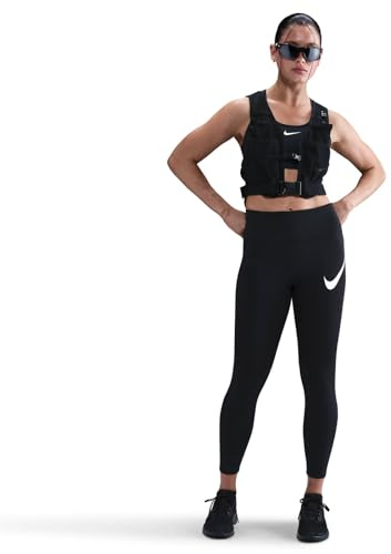 Nike Tempo Swoosh Run 7/8-Lauf-Leggings mit hohem Taillenbund für Damen, HV2304