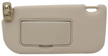 MAMXVKVZEU Para Kia para Sportage KM 2004 2005 2006 2007 2008 2009 Parasol Parasol Tablero con Espejo Parasol Parasol para Coche(Beige Izquierdo)