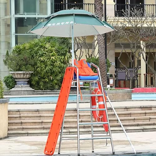BCJMKDX Chaises de Sauveteur, Chaise de Sauveteur Piscine 48, 59 et 71 Pouces Hauteur for extérieur/intérieur, chaises Plage/Sauveteur Robustes détachables(120CM/47.2IN)
