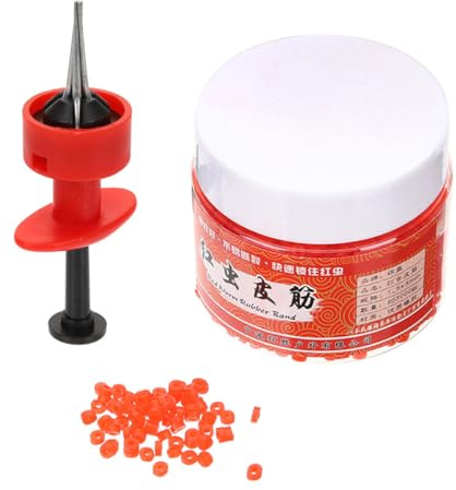 SOLUSTRE Wurm Köderhalter Mit Gummibändern Tragbarer Worm Clip Angeln Für Maden Rotwürmer Und Regenwürmer Angelköderzubehör Für Outdoor-Angelausrüstung