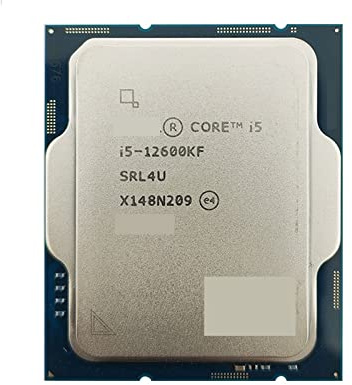 c I5-12600KF I5 12600KF 3,4 GHz Processeur d'unité centrale à dix cœurs seize fils 10NM L3 = 20M 125W LGA 1700