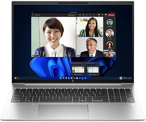 HP EliteBook 860 G11 16 WUXGA Business Laptop | Intel Core Ultra 5 135U | 16GB DDR5 | 256GB NVMe SSD | Intel Graphics | WiFi 6E | Thunderbolt 4 | Windows 11 Pro | UK Keyboard | Silver (Renewed)