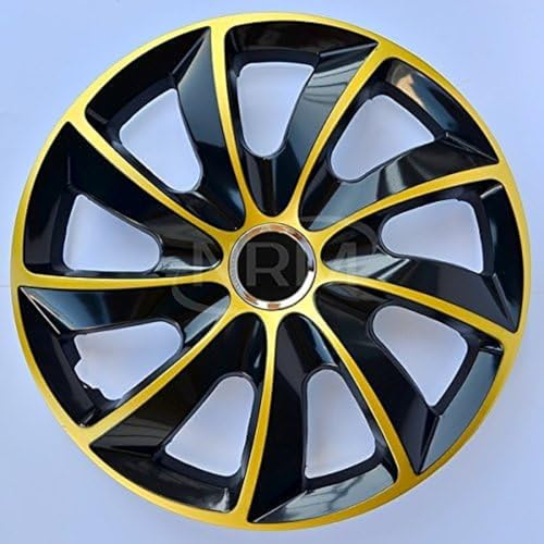 Radzierblende STIG EXTRA schwarz/Gold 16 Zoll 4er Set