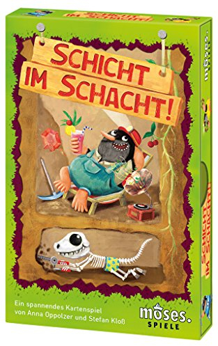 Moses 90292 Schicht im Schacht! | Kartenspiel für die ganze Familie | Ab 8 Jahren