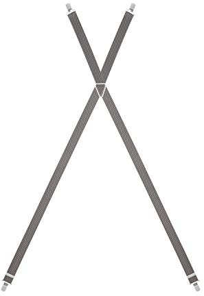 LLOYD Hosenträger Herrenhosenträger Grau 6884, Farbe:Grau, Länge Hosenträger:120 cm
