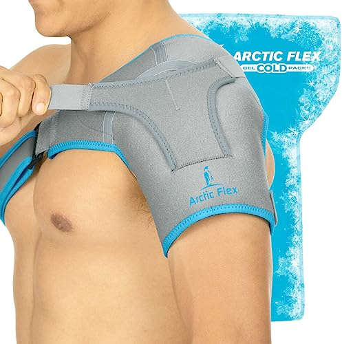 Schulterbandage für AC-Gelenke&Sehnenentzündungen|Schulterstütze zur schmerzlinderung&Schutz vor Verletzungen