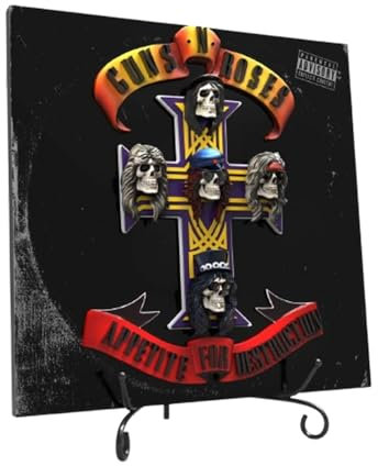 Knucklebonz Guns N Roses (Appetit for Destruction) – Vinyle 3D sous Licence Officielle, avec CoA