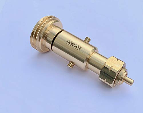 ROEDER-Gas Gasflaschen Adapter Acme und Bajonett 2in1 - zum Befüllen von LPG Gadflaschen 11kg und 33kg