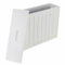 Optimal Products Shaker Slimline Wooden Multipurpose Bathroom Storage Unit Caddy (WHITE)