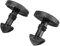 Inovey Rear Bumper Tow Cover Clip Towing Eye Trim Compatible with Land Rover Discovery 3 4 Range Rover Sport