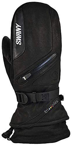 Swany Herren X-Cell 2.1 Sport Feuchtigkeitsableitend Schnelltrocknend Warm Langlebig Flexibel Isoliert Leder Winter Fäustlinge