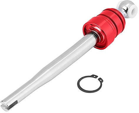 Yctze Manette de vitesse à courte portée, manette de vitesse à courte portée en aluminium à changement rapide pour la série E30 E36 E39 E46 M3 M5 3/5(rouge) poure46 quick shifter, e36 quick shift e3