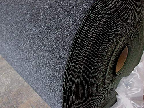 Kunstrasen (5€/m²) schwarz mit Noppen Aktion 800 x 400 cm