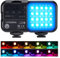GODOX LITEMONS LED6R RGB LED-Videoleuchte, Taschenlicht Bicolor 3200K-6500K CRI 95, 13 FX Lichteffekte, HSI Modus, wiederaufladbar für Aufnahmen, Live Streaming, Mikrofilm