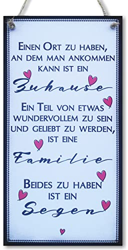 CARISPIBET Einen Ort zu Haben Retro vintage nostalgie deko-Schild, Wandschild, Türschild, Holztafel, Holzbild 30x15
