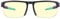 Gunnar Gaming- und Computerbrille - Razer Torpedo-X, Onyx, Amber Linsen -Premium Blaulichtbrille, Blaufilter, UV-Schutz,