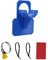 Schlauchhalter Pool, Pool Schlauchhalter Knickschutz aus Kunststoff, Schwimmbad Rohrhalterung, 30mm - 38mm Pool Schlauchhalterung mit Kabelbinder, Anti-Reißen, Anti-Strain