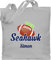 Baumwolltasche - Geschenke - American Football Geschenk 100% Seahawk mit Name personalisiert Superbowl - Unisize - Hellgrau
