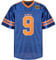 Phoneutrix Bobby Boucher #9 The Waterboy Adam Sandler Movie Mud Dogs Bourbon Bowl Fußball Trikot, Blau, L
