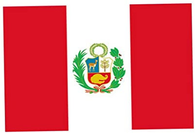 Weddflower Bandera Peru Fibra De PoliéSter Panner Panner Fade Fade Bandera para Interiores Al Aire Libre 90x150cm