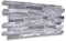 35 pièces 3D panneaux de muraux & plafond, en plastique PVC, aspect imitation pierre, revêtement mural, 15m² - 1mm d'épaisseur