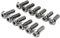 SIKUAI Front Brake Disc Screw Rotor Retaining Bolt M8*20 Silver Titanium Alloy For BMW S1000RR M1000RR S1000XR 2019-2024 12Pcs