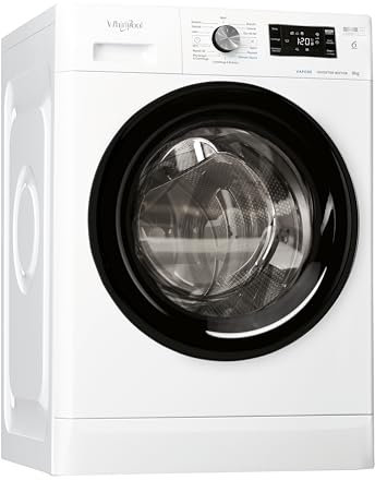 Whirlpool FFB D96 BV IT - Lavadora de carga frontal, 9 kg, anchura 59,5 cm, altura 85 cm, profundidad 62,7 cm