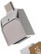 Lecteur de Carte Micro SD Et Port USB Adaptateur Lightning OTG (2 en 1) pour Apple pour IPhone 14 13 12 11 Pro pour IPad Air Clé USB Appareil Photo Transfert de Fichiers Clavier Souris Accessoires