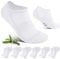 Cirorld Chaussettes Sport en Bambou Coton Mixte 6 Paires 39-42 & 43-46 | Respirantes & Anti-Odeurs | Antibactériennes & Absorbantes | Taille Unique Couleurs Assorties